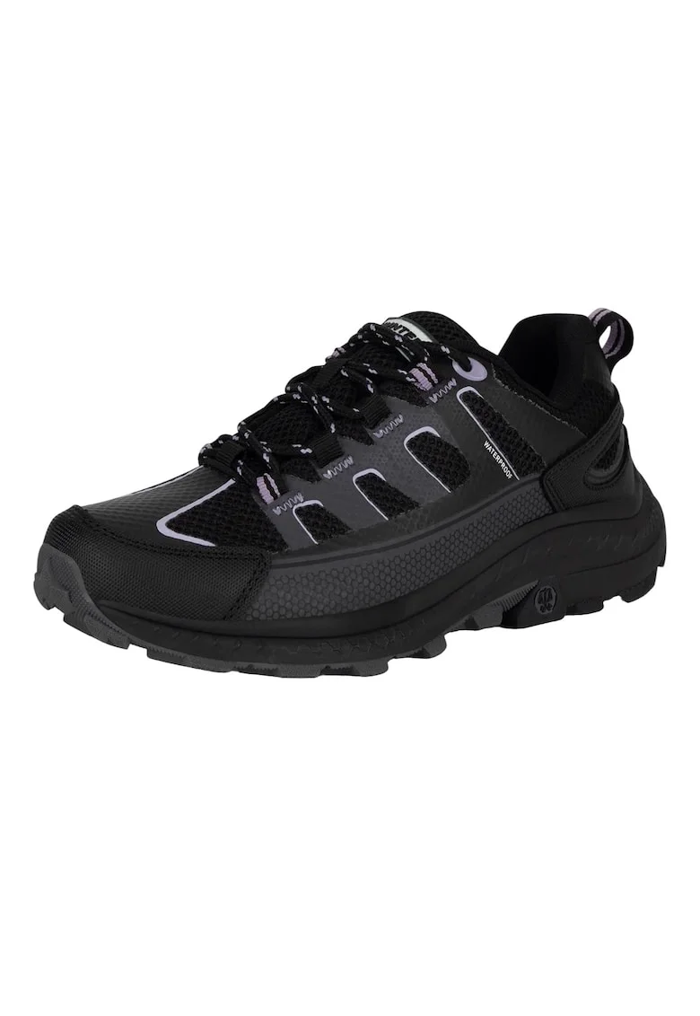 Pantofi  PEAK RT LOW WP, negru, textil, Negru