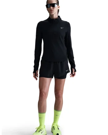 Bluza slim fit cu tehnologie Dri Fit si logo pentru fitness, Negru/Gri