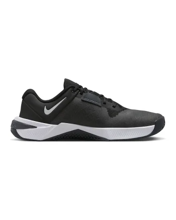 Pantofi din plasa Metcon 10 pentru fitness, Alb/Negru/Negru stins