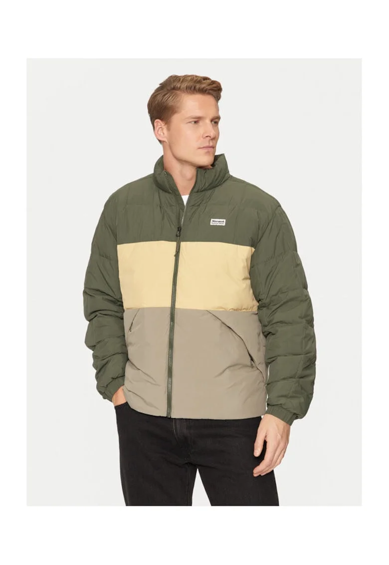 Geaca barbati,  304108662, Nylon, Verde, Verde