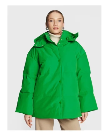 Geaca dama,  300508657, Poliester reciclat, Verde, Verde