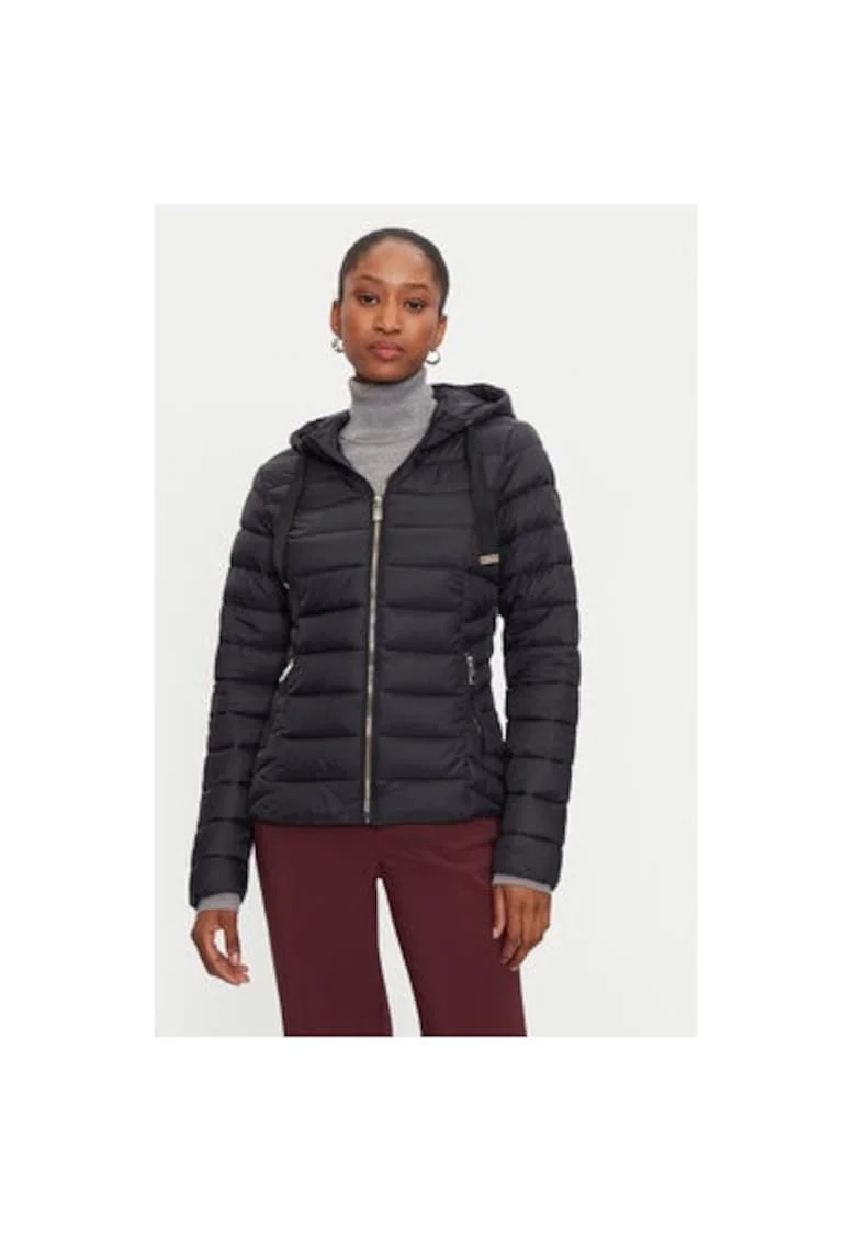 Geaca dama,  304479977, Poliamida, Negru, Negru