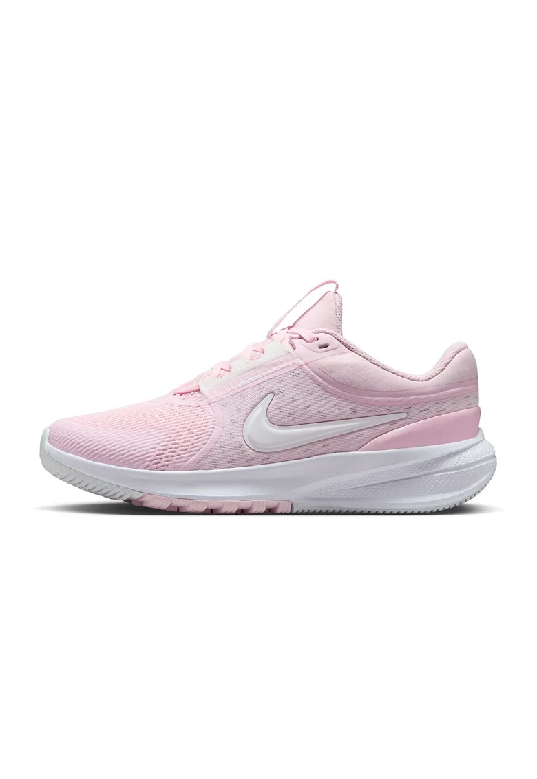 Pantofi wedge Star Runner 5 pentru alergare, Alb/Roz pal