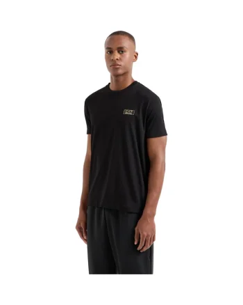 Tricou  EA7 Gold Label Small Logo, AF10170-7M000021-UC001 35269, Auriu/Negru