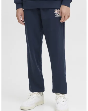 Pantaloni de trening cu snur in talie, Albastru ultramarin