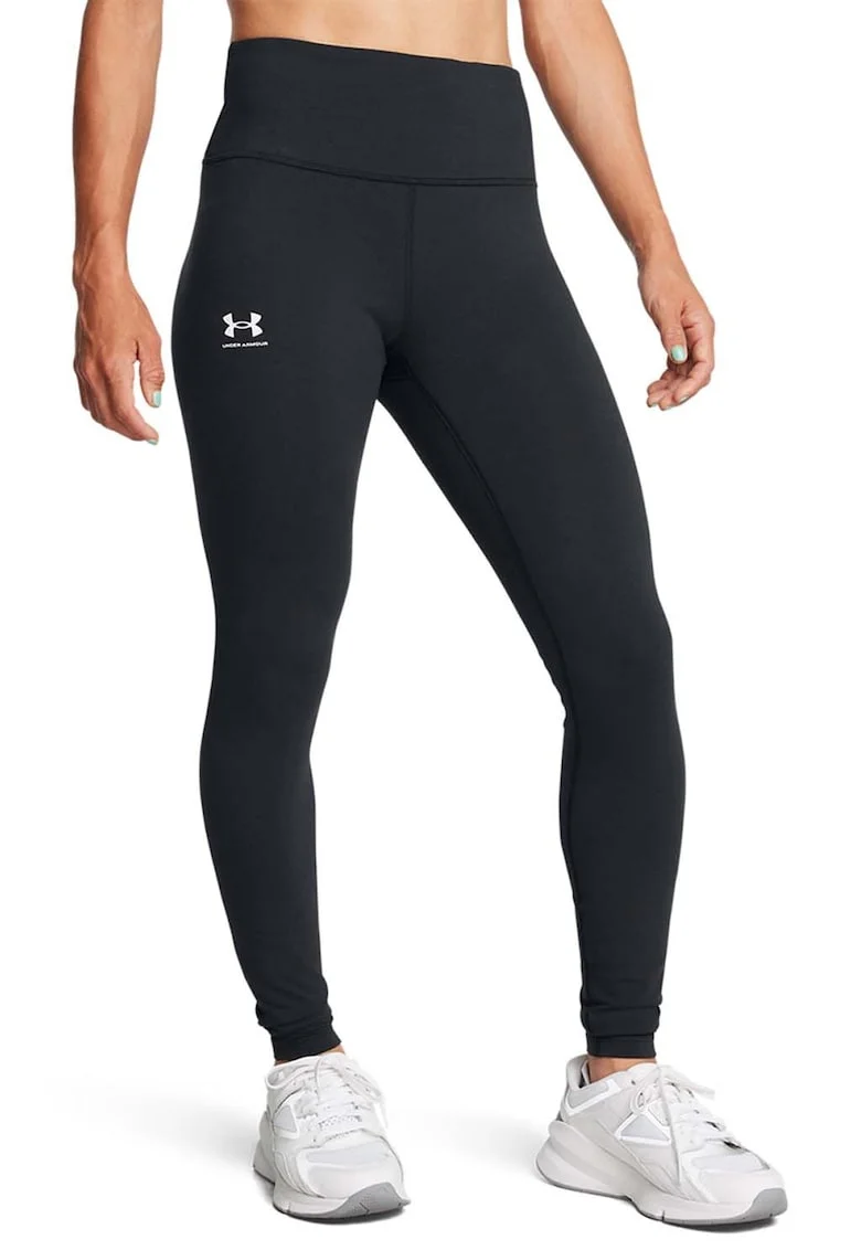 Colanti cu talie inalta pentru fitness Rival, Negru