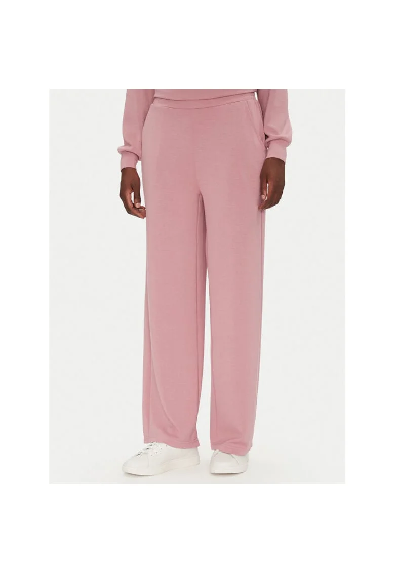 Pantaloni de trening dama  20615556, Modal/Poliester, Roz, Roz