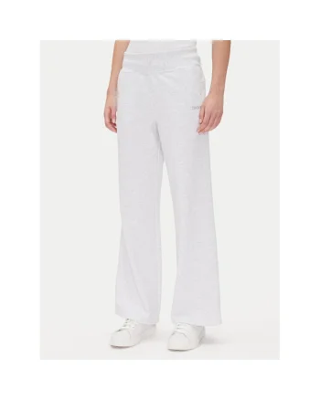 Pantaloni de trening dama  DP5P3601, Bumbac/Poliester, Alb, Alb