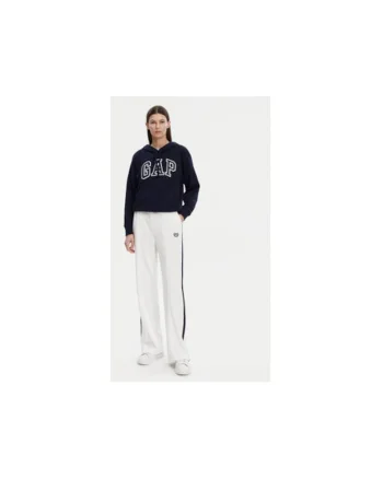 Pantaloni de trening dama  732234-01, Bumbac /Poliester reciclat, Alb, Alb
