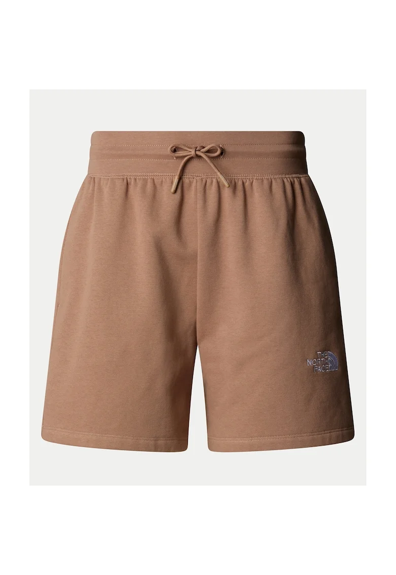Pantaloni scurti sport dama  NF0A8C2F6IH1, Bumbac/Poliester, Maro, Maro