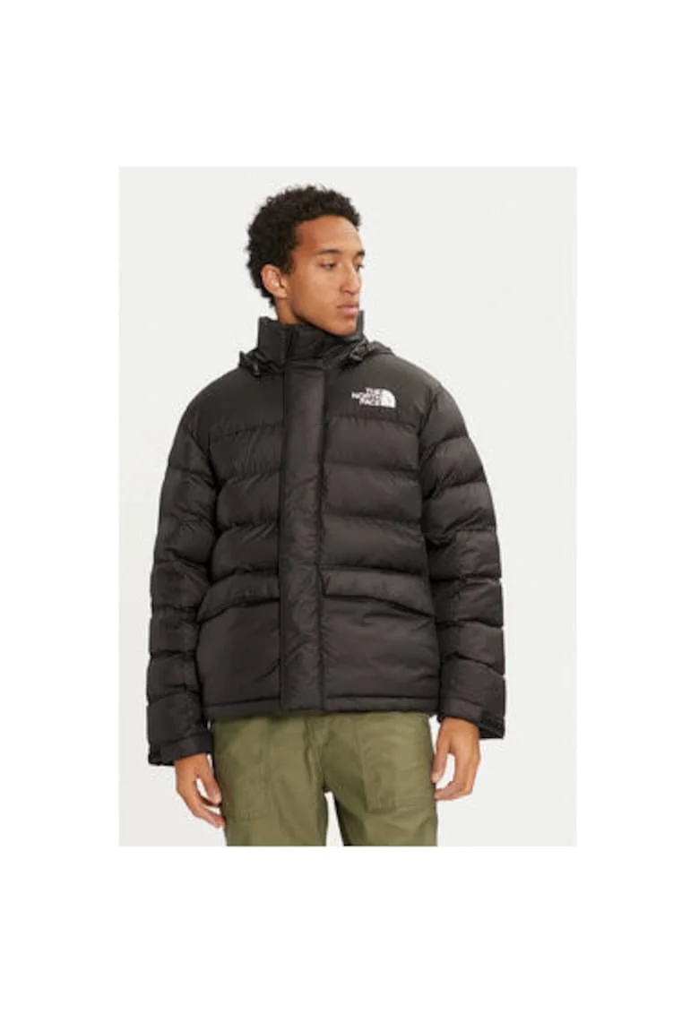 Geaca de iarna barbati  NF0A89EGJK31, Poliester reciclat, Negru, Negru