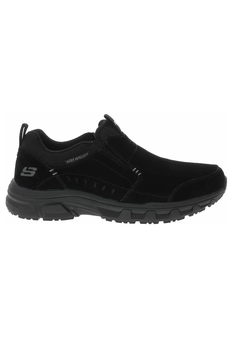 Pantofi sport, barbati,  Oak Canyon - Rydock, piele suede, negru, Negru