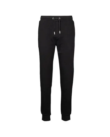 Pantaloni sport barbati 705752 500900 990,  Bumbac/Poliester, Negru