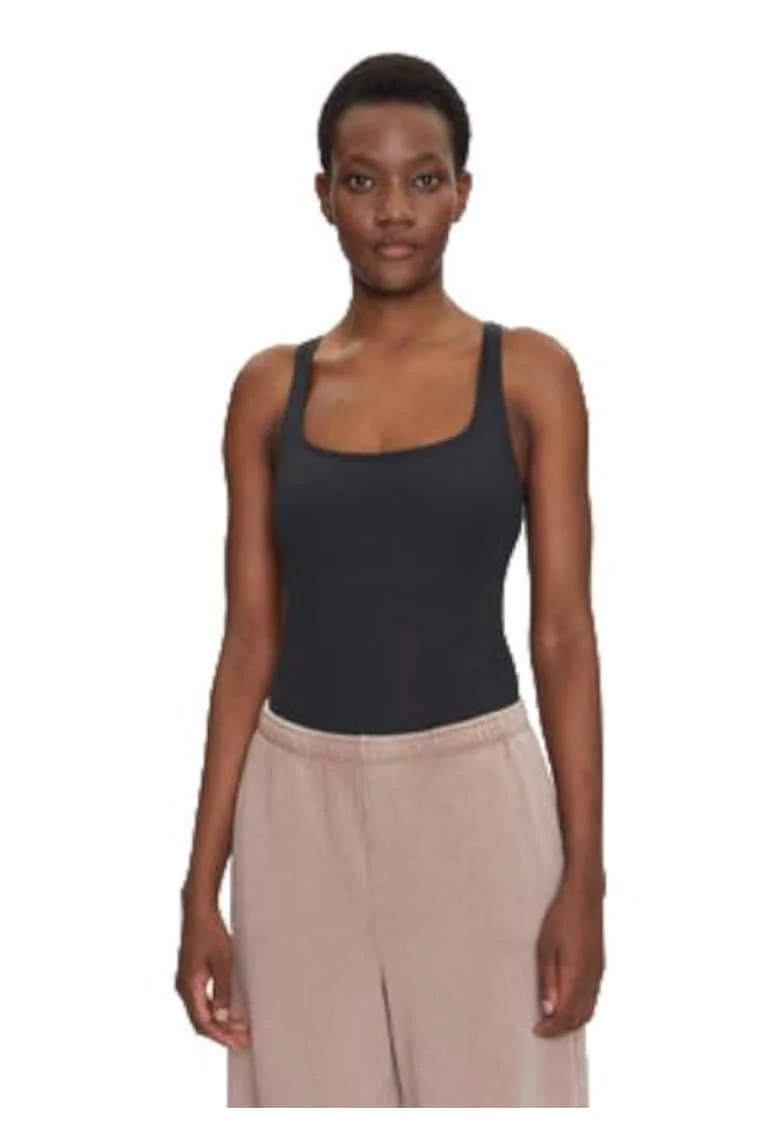 Maiou dama  poliester reciclat/elastan, negru