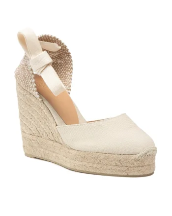 Espadrile dama  20961, Textil, Bej