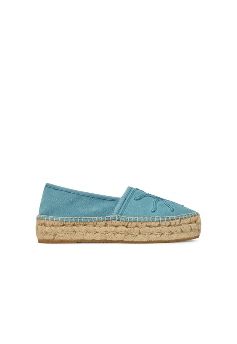 Espadrile dama  G106492, Textil, Albastru