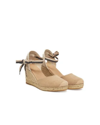 Espadrile dama  G105908, Textil, Bej