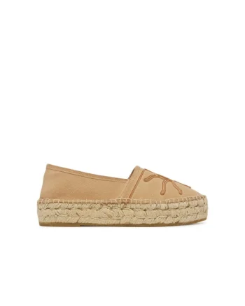 Espadrile dama  G106489, Textil, Bej