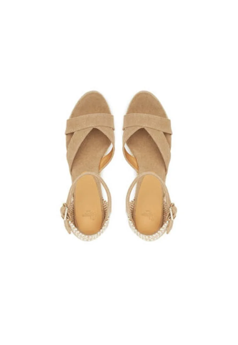 Espadrile dama  025536-2017, Textil, Bej