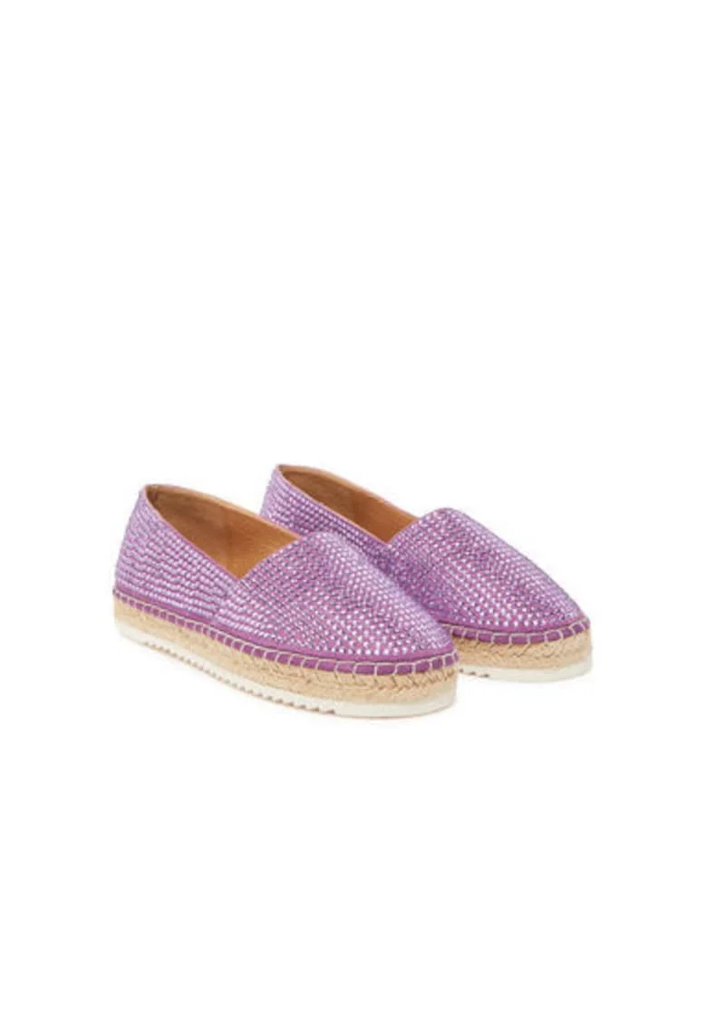 Espadrile dama  V250276, Piele naturala, Mov