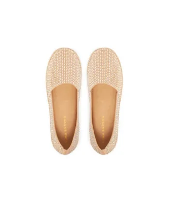 Espadrile dama  V250276, Piele naturala, Maro
