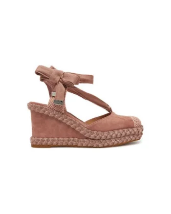 Espadrile dama  V251120, Piele naturala, Roz