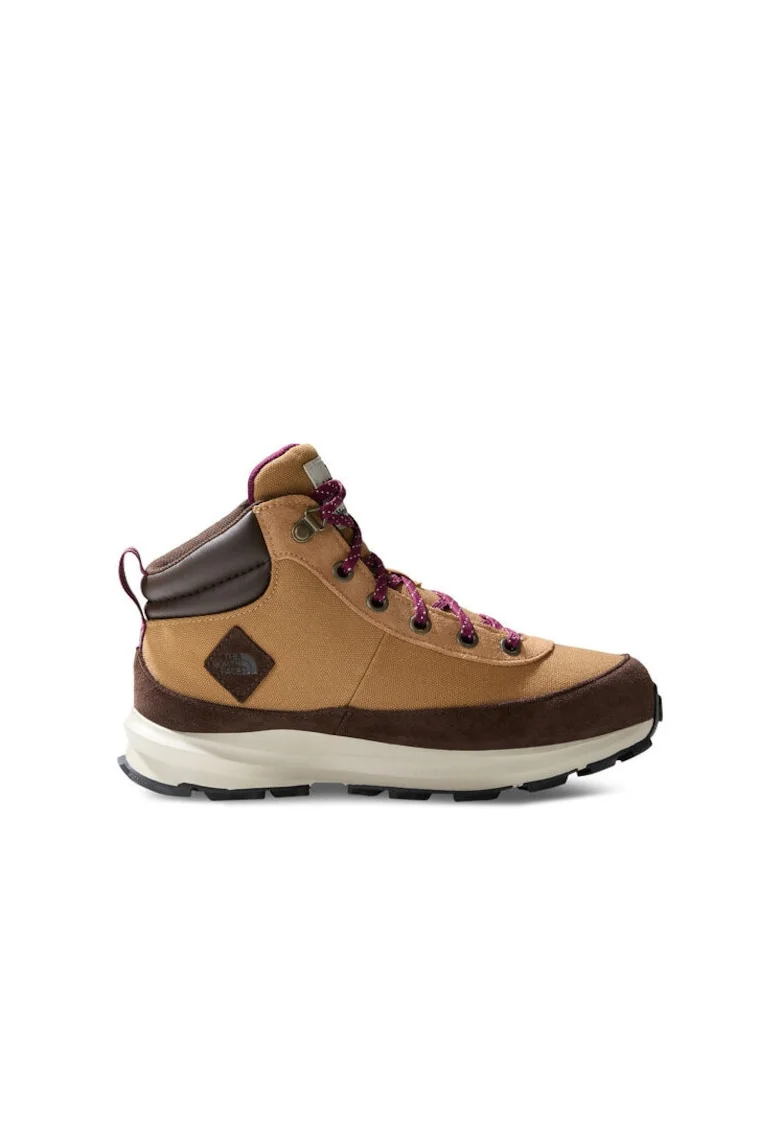 Bocanci trekking unisex NF0A7W5ZOHU1, Piele naturala, Maro