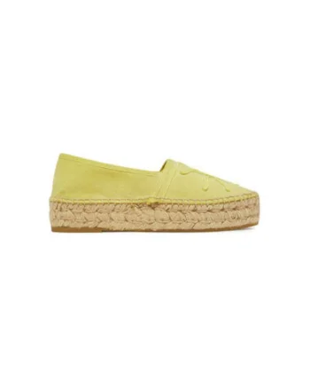 Espadrile dama  G106491, Textil, Galben