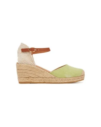 Espadrile dama  G106388, Textil, Verde