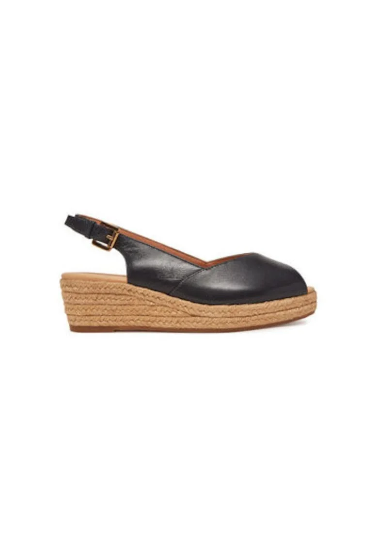 Espadrile dama  D55YXA-000TU, Textil, Bleumarin
