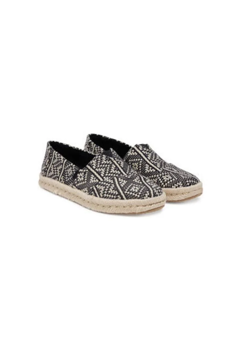 Espadrile dama  10021886, Textil, Negru