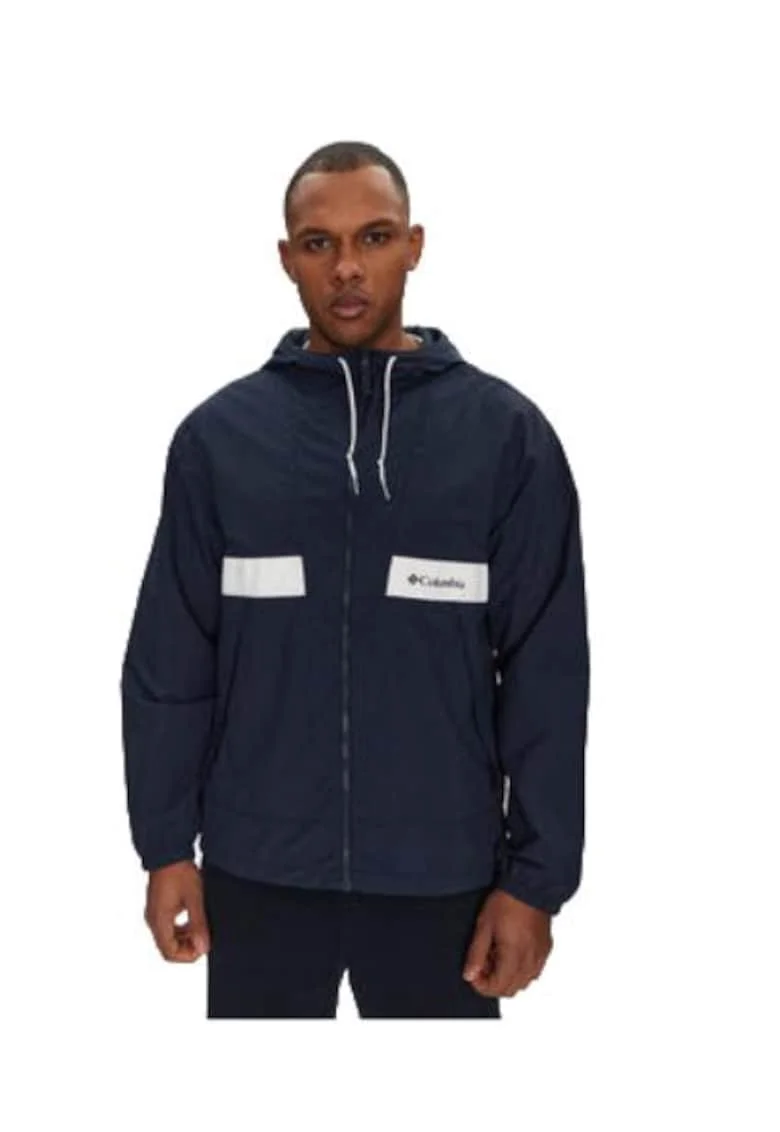 Geaca barbati,  bleumarin, nylon