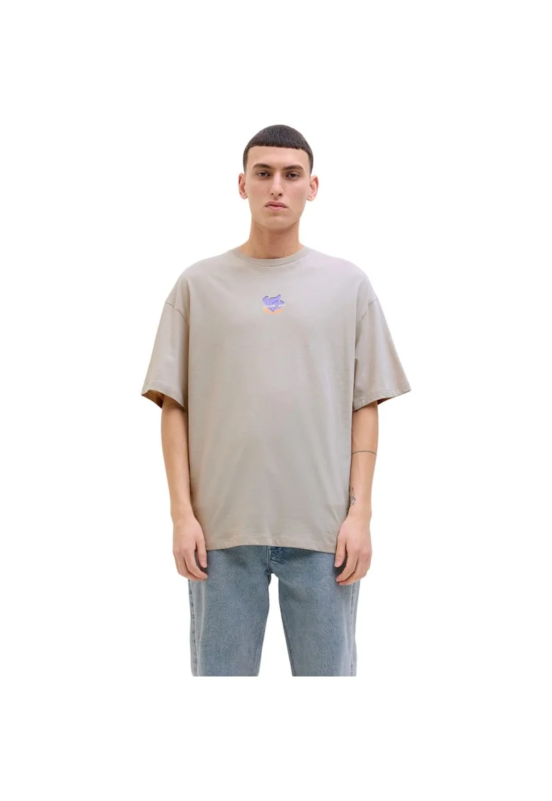 Tricou JACK &JONES James 43057, Bej