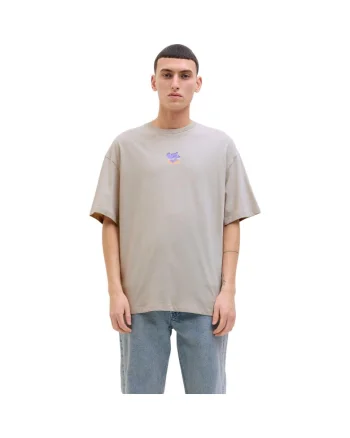 Tricou JACK &JONES James 43057, Bej