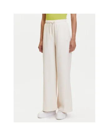 Pantaloni de trening dama  685061, Bumbac/Poliester reciclat, XL INTL, Bej
