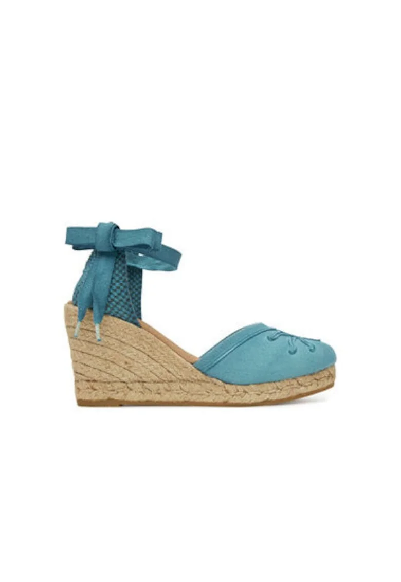 Espadrile dama  G106496, Textil, Albastru