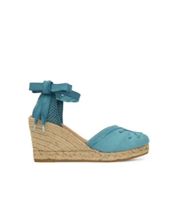 Espadrile dama  G106496, Textil, Albastru