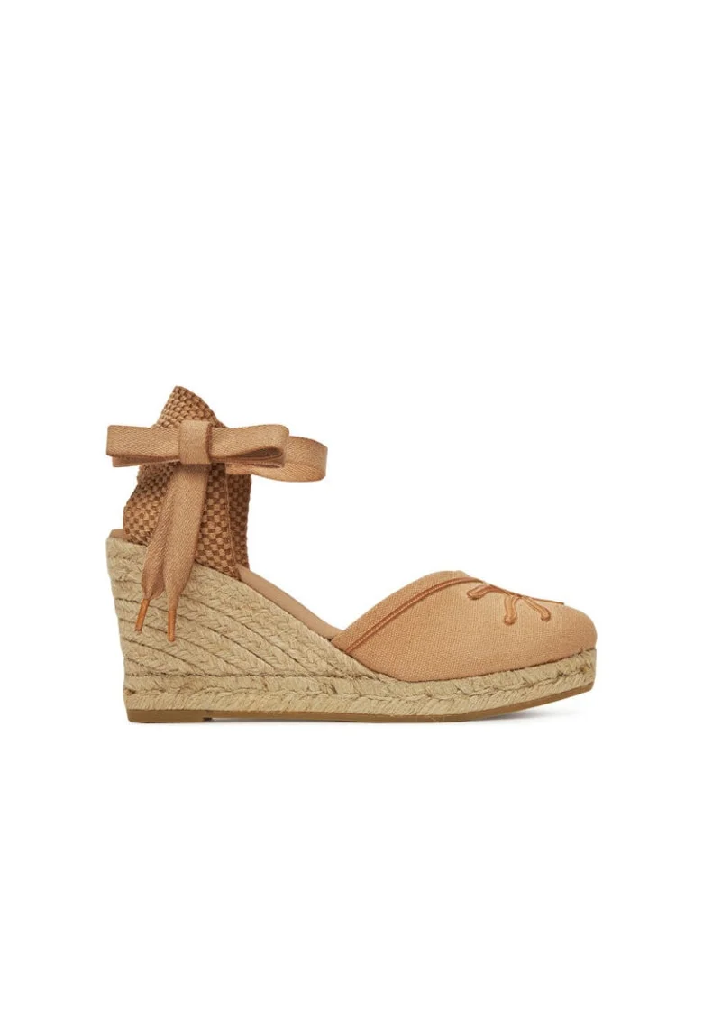 Espadrile dama  G106493, Textil, Bej