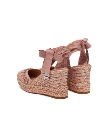 Espadrile dama  V251105, Piele naturala, Roz