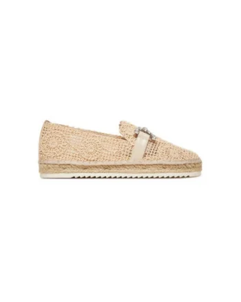 Espadrile dama  V250271, Textil, Ecru