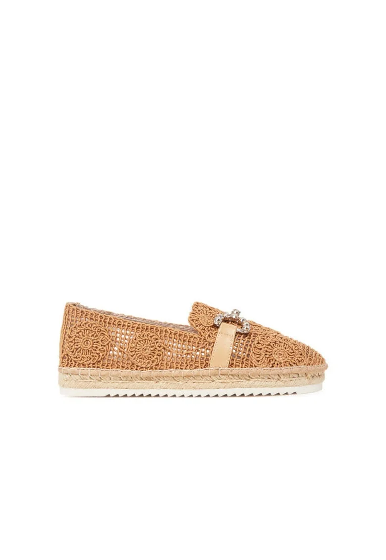 Espadrile dama  V250271, Textil, Maro