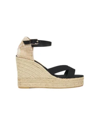 Espadrile dama  025761-100, Textil, Negru