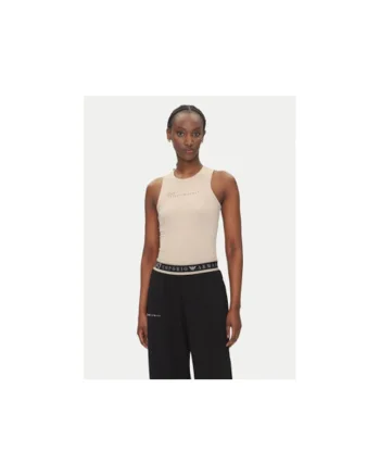 Maiou sport dama, Emporio Armani  bej, poliamida, elastan,