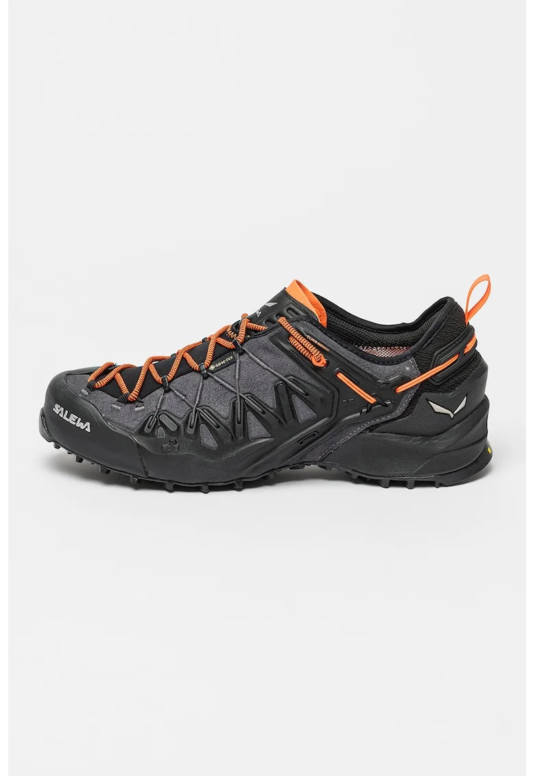Pantofi pentru drumetii Wildfire Edge Gore-Tex®, Negru/Gri carbune