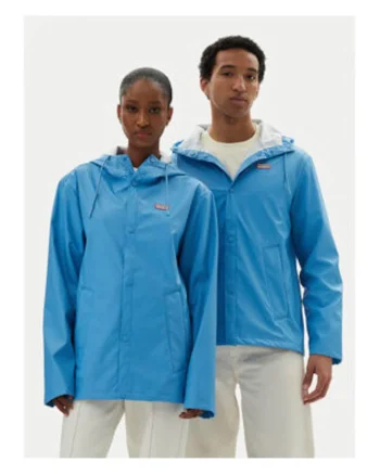 Geaca unisex,  HARU0012251, poliester/poliuretan, albastru