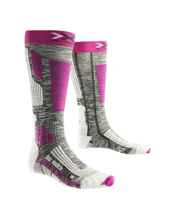 Sosete pentru ski Rider 2.0, gri, roz, Gri