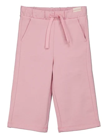 Pantaloni sport drepti cu buzunare laterale, Roz