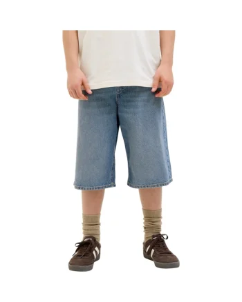 Blugi scurti JACK &JONES Iron Original 203 SN JNR 43072, Albastru