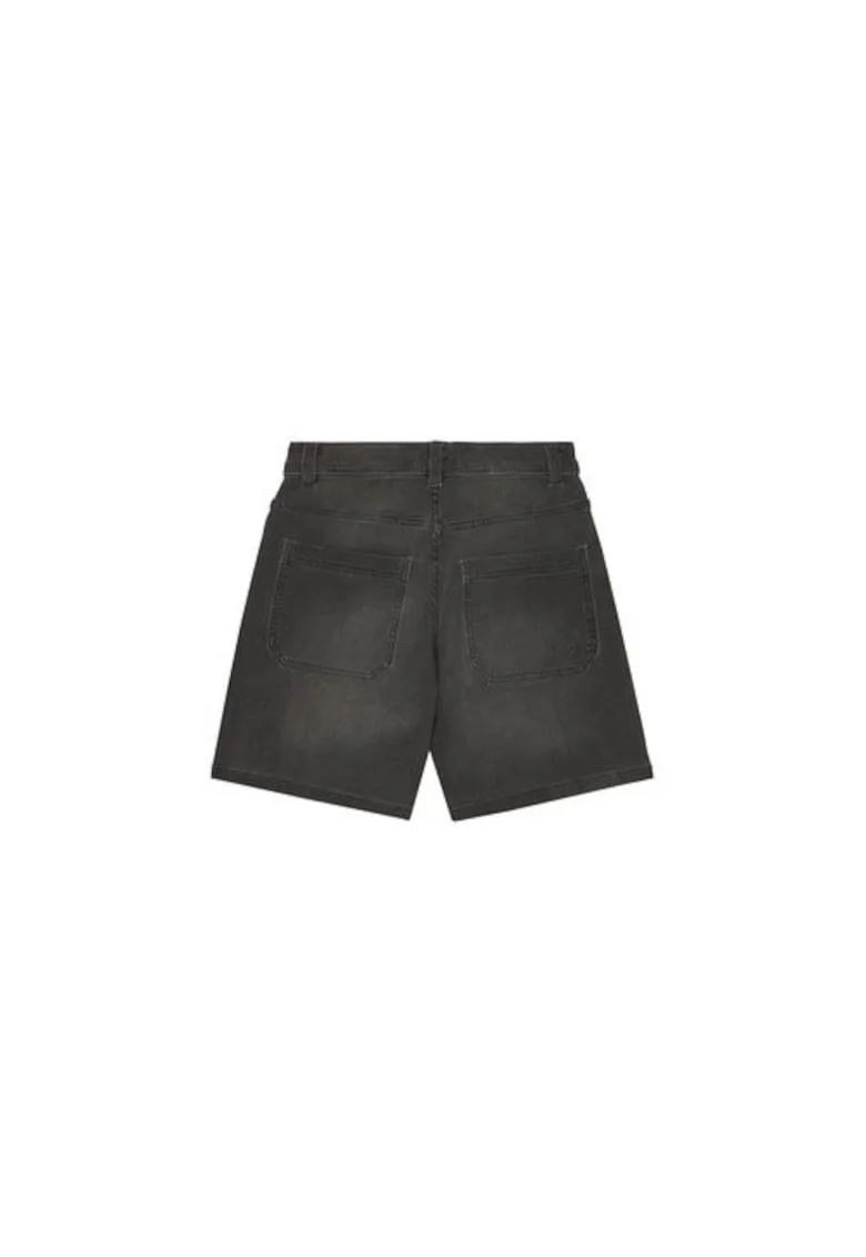 Pantaloni scurti din denim baieti  44LGC9048, Bumbac/Poliester, 160 CM, Gri