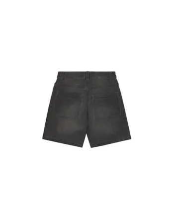 Pantaloni scurti din denim baieti  44LGC9048, Bumbac/Poliester, 160 CM, Gri